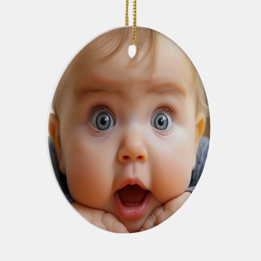 Foto Ornament SEE ZURÜCK! Keramik-Ornament (Rechts)