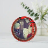 Foto Ornament Weihnachten Hochauflösende Braun (Stehend Vorderseite)