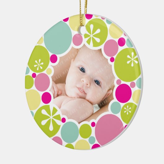 FOTO-ORNATION: Baukranz 1 Keramik Ornament (Links)