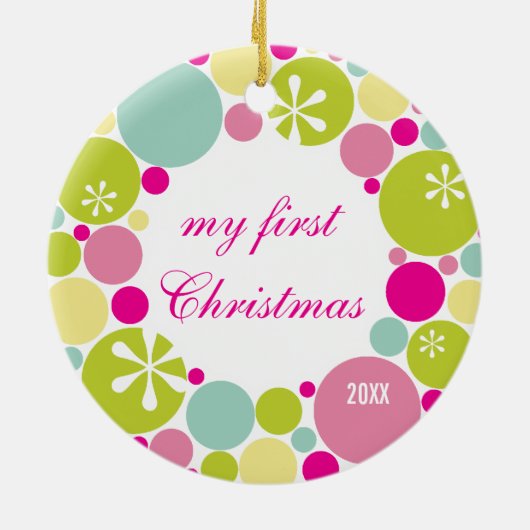 FOTO-ORNATION: Baukranz 1 Keramik Ornament (Hinten)