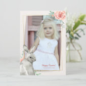 Foto-Osterkarte Einladung (Stehend Vorderseite)