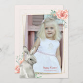 Foto-Osterkarte Einladung (Vorne/Hinten)