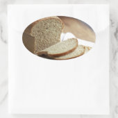 Foto Ovaler Aufkleber (Tasche)
