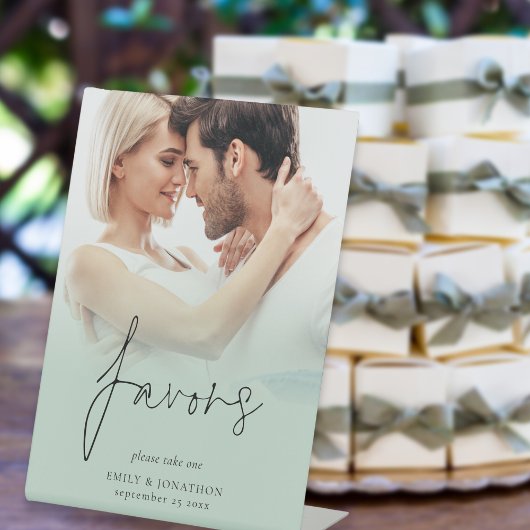 Foto Overlay-Favoriten Hochzeitssage-Grünes Zeiche Sockelschild