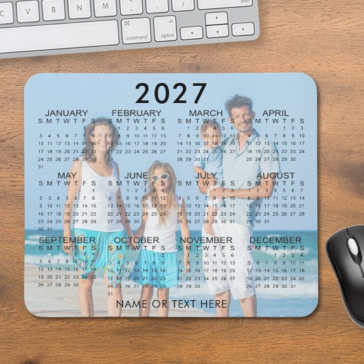 Foto-Overlay für 2026 Mousepad