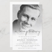 FOTO-Overlay für die Gedächtnisbeerdigung (Vorne/Hinten)