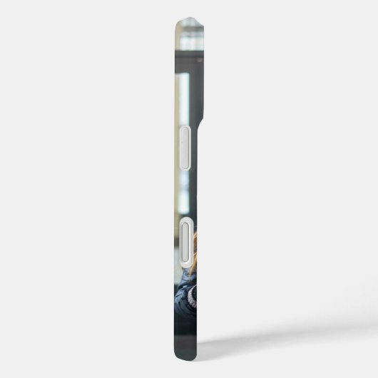 Foto-Overlay für Skript-Liebe Eleganter Mit Monogr Case-Mate iPhone Hülle (Rückseite / Rechts)