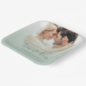 Foto Overlay Glückwunsch Neu Mr. Sage Pappteller (Gewinkelt)