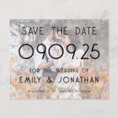 Foto-Overlay-Hochzeit speichern Sie das Datum (Vorderseite)