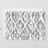 Foto-Overlay in Chic Frame Save the Date (Rückseite)