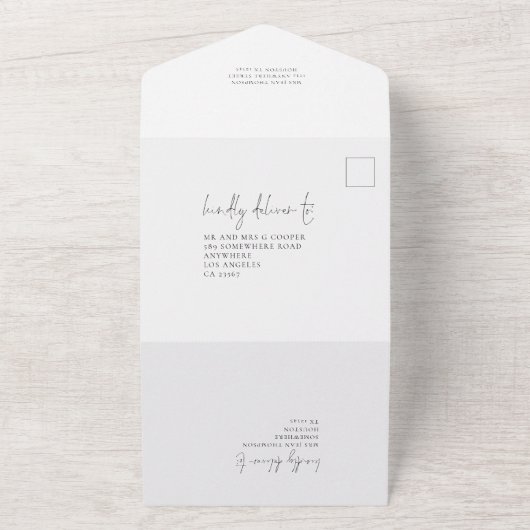 Foto Overlay QR-Code-Skriptabklärungspartei All In One Einladung (Außenbereich)