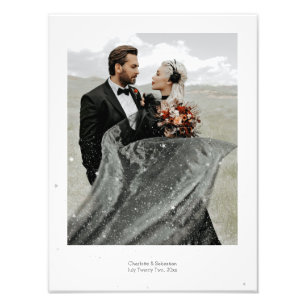 Foto-Overlay Silbersterne Personalisiert Fotodruck