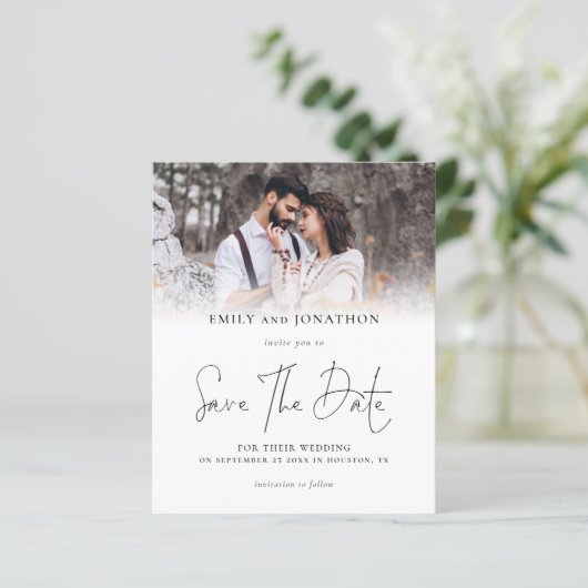 Foto-Overlay-Skript Save the Date (Stehend Vorderseite)