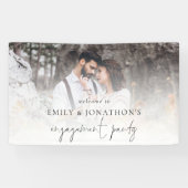 Foto-Overlay-Skript Willkommen bei der Engagement- Banner (Horizontal)