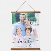 Foto-Overlay Wandteppich Mit Holzrahmen (Vorderseite)