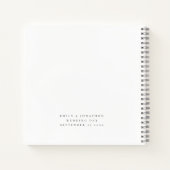 Foto Overlay wünscht sich neues Mrs. Guest Book Notizblock (Rückseite)