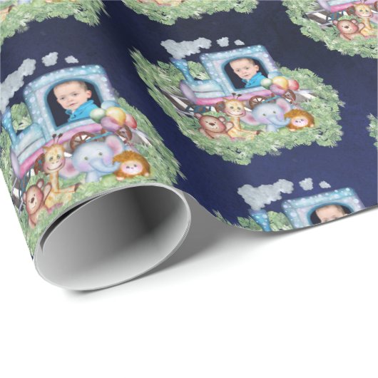 Foto-Packpapier Geschenkpapier (Rolleneckpunkt)