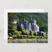 Foto Painting Kylemore Abbey Postkarte (Vorne/Hinten)