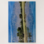 Foto Palm Springs Golfplatz Puzzle (Vertikal)