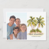 Foto Palm Tree Mele Kalikimaka Weihnachten (Vorderseite)