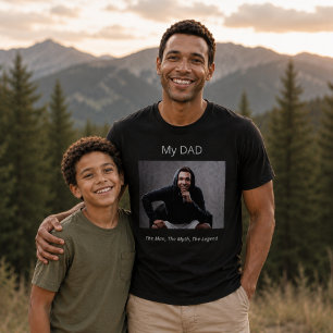 Foto Papa Mann Mythos Legende Spaß T-Shirt