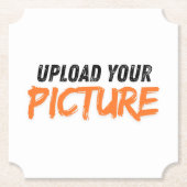 Foto Paper Untersetzer hochladen (Vorderseite)