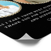 Foto Parents of the Bride Gift Vielen Dank, dass S Poster (Ecke)