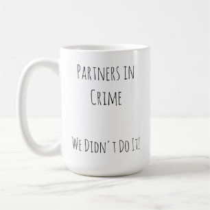 Foto Partner in Kriminalität Kaffeetasse