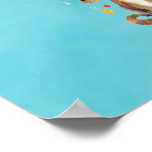 Foto Party Animals Thema Kindergeburtstag Party Poster (Ecke)