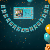 Foto Party Animals Thema Kindergeburtstag Wimpelkette