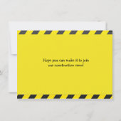 Foto-Party Einladung (Rückseite)