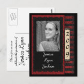 Foto Party laden oder Vielen Dank Postkarte (Vorne/Hinten)