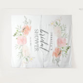 Foto "Pastel Blush Brautparty Background" Wandteppich (Vorderseite (Horizontal))