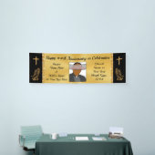 FOTO Pastor Jubiläum Banner Kirche Jahrestag (Messeveranstaltung)