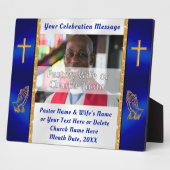 Foto Pastor und Jubiläumsideen Fotoplatte (Seite)