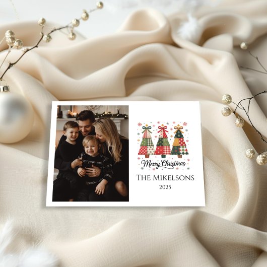 Foto-Patchwork-Weihnachten Feiertagskarte