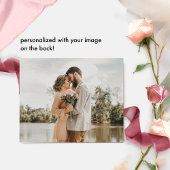 Foto Peach, Burgund Blush Hochzeitsriss abseits de All In One Einladung