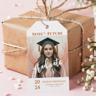 Foto Peach Fuzz Seize Der künftige Abschluss Geschenkanhänger