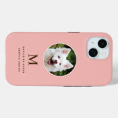 Foto Peach Personalisiert Case-Mate iPhone Hülle (Rückseite (Horizontal))