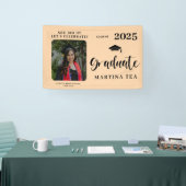 Foto Peach Welcome Abschluss Banner (Messe)