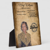 Foto-Pensionspreis-Plaque Fotoplatte (Seite)