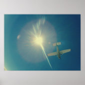 Foto perfektes kleines Flugzeug Pilot Poster (Vorne)