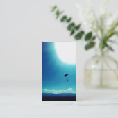 Foto perfektes skydive visitenkarte (Stehend Vorderseite)