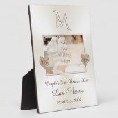 Foto personalisieren Mit Monogramm Decken für Hoch Fotoplatte (Seite)