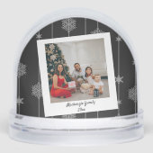 Foto Personalisiert 2-seitig nach Maß gefertigt Schneekugeln (Vorderseite)