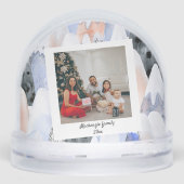 Foto Personalisiert 2-seitig nach Maß gefertigt Schneekugeln (Vorderseite)