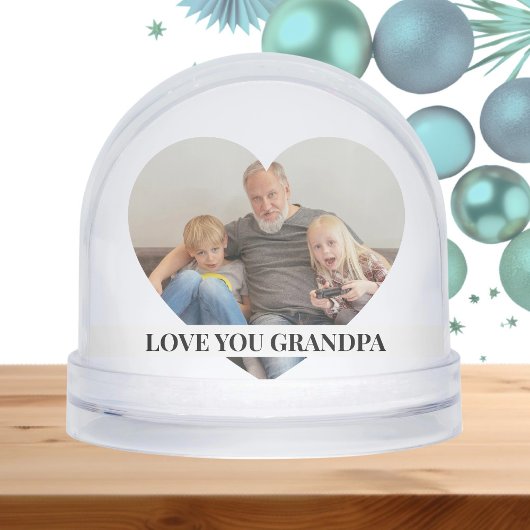 Foto Personalisiert 2-seitig nach Maß gefertigt Schneekugeln