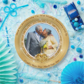 Foto, Personalisiert 50-jähriges Jubiläum Paper Te Pappteller (Party)