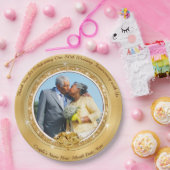 Foto, Personalisiert 50-jähriges Jubiläum Paper Te Pappteller (Party)