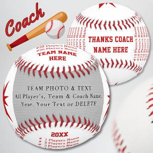 Foto Personalisiert Baseball Geschenke für den Co